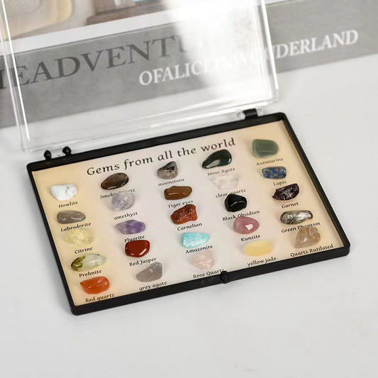 Crystal Collection Case【25 kinds of crystals】